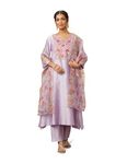 Amazon Brand - Myx Women's Rayon Salwar Suit (AW24-MYX-SKD-VN-06_Lilac_2XL)