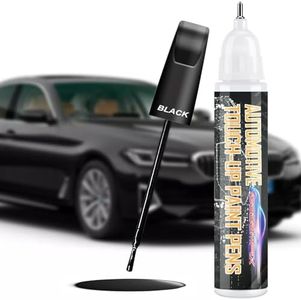 Black Touch Up Paint for Cars, Easy & Quick Black Car Paint Scratch Repair, 2 in 1 Automotive Touch up Paint Pen, Car Scratch Remover for Scratches, Special-Purpose Black Car Paint Universal Color