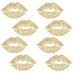 RoomMates RMK3531SCS Lip Peel and Stick Wall Decals with Glitter