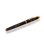 Roshfort customized Executive pen Gifting Personalized Metal Signature Blue Pen With Name Print Engraved Ballpoint Roller Pen Gift for employees,lover,Professional Corporate (Black) (Italic Legacy)