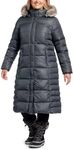 Eddie Bauer Women's Lodge Down Duffle Coat, Storm, Small