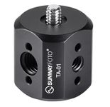 Sunwayfoto TA-01 Tripod Multiple Socket Adapter/Convertor Accessory