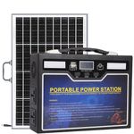 GigaWatts FAP300X 400W Portable Power Station Kit 216Wh Lithium-ion Battery Solar Generator with Panel for Outdoor Camping and Home