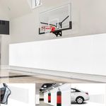 VANCL Basketball Court Wall Pad Bodyguard Wall Padding 2" Thick Foam Wall Pads with High Density Anti-Impact Wall Pad, Waterproof Durable Basketball Court Protector for Player Safety, White(1 Pack)…