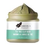 Tea Tree Clay Face Mask by Oreola Naturals, 120g, Exfoliating & Deep Cleansing, Hydrating, For All Skin Types.