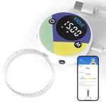 EJERAY Digital Tape Measure, Bluetooth Smart Body Measuring Tape with App, Accurate Measuring Tape for Body Measurements, Retractable Tape for Weight Loss, Fitness Shape, with Type-C Charging Cable