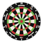 WINMAU Dart Board - Equalizer Dartboard for kids - Dual Core Technology - Professional Training Darts Board For Juniors