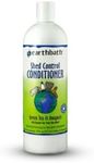 earthbath Green Tea & Awapuhi Pet Shed Control Conditioner - Helps Relieve Shedding & Dander, Aloe Vera, Shea Butter, Good for Dogs & Cats, Nourish & Detoxify Skin and Coat - 16 fl. oz