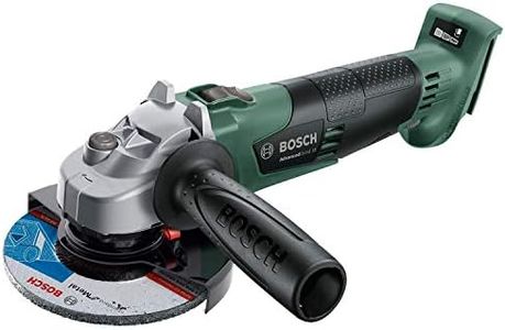 Bosch 18V Cordless 125mm Angle Grinder Without Battery, Variable Speed, Soft Start & Brake (AdvancedGrind 18V). Made in Europe