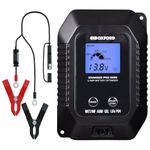 Oxford Oximiser Pro 5000 Battery Charger. Motorcycle/Car/Campervan. Optimiser Management System (UK Plug). Charge/Maintain/Optimise. Waterproof. WET/MF, AGM, GEL + LiFeP04