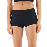 TYR Women's Durafast Elite Casey Swim Boyshort Board Shorts, Black, 14