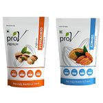 proV 500G Daily Combo: Pista California Salted & Natural Almonds (250 Gm * 2), Dry Fruit