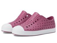 Native Shoes Unisex-Child Jefferson (Little Big Kid) Sneaker, Twilight Pink/Shell White, 5 US Big Kid