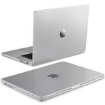 Fintie Case for MacBook Pro 16 Inch Case A2991 A2780 A2485 (2023 2022 2021 Release), [100% Corresponds to Official Colour] Premium Slim Matte Case for MacBook Pro 16" M3/M2/M1 Chip, Frost Clear