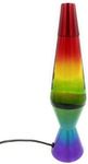 Lava Lamp Rainbow 14.5", Aluminium,