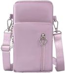 DuoLmi Crossbody Bags for Women, Waterproof Phone Pouch Wrist Bag Phone Purse Handbag Over Shoulder Bags for Women Girls Men with Adjustable shoulder strap for Phone Less 6.8 Inch