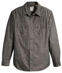 Levi's Men's Sawtooth Relaxed Fit Western Woven Shirts, Camden Black Chambray, XL
