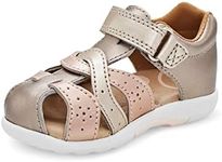 Stride Rite Boy's Unisex Kids SRTech Xena Sandal, Champagne, 7 UK Child