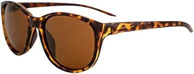 Islander Eyes Gili Polarized Sunglasses Retro Style Tortoise Brown Frame w/Brown Lens