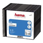 Hama Slim CD Cases | Pack of 20 | Transparent