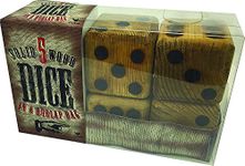 5 Giant Wood Dice Giant Game