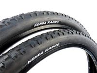 Pair of KENDA K1027 KADRE Bike Tyres, 27.5 x 2.10, Cross-Country MTB, ETRTO 52-584