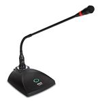 Pyle PDMIKC5 Home Professional Table Top Conference Microphone, Black