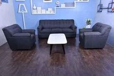 Comfort Couch Ivy TCCB09MAGIC2042 Leatherette Five Seater Sectional Sofa Set 3-1-1 (Pale Brown)