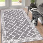 Pauwer Indoor Outdoor Doormat 36"x59" Non-Slip Absorbent Resist Dirt Entryway Rug Front Door Mat Low-Profile Inside Floor Mat Washable Welcome Doormat for Entryway, Front Porch