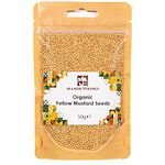 Organic Yellow Mustard Seeds 50g by Manor Springs Organic