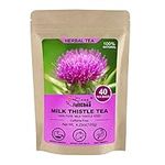 FullChea - Milk Thistle Tea Bags, 40 Teabags, 3g/bag - Natural Milk Thistle Seed