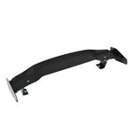 LAFEINA Aluminium Alloy 1:10 RC Car Wing Set Rear Spoiler Wing Tail Wing for 1/10 RC On-Road Car Vehicles Toy Parts(Black)