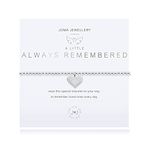 Joma Jewellery A LITTLE ALWAYS REMEMBER BRACELET IN SILVER