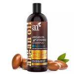 ArtNaturals argan oil shampoo hair growth stimulating, volume shampoo for hair loss, thin and thinning hair-with Aloe Vera, sulfate-free 473 ml