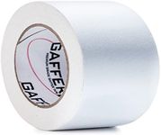 Gaffer Power Real Professional Premium Grade Gaffer Tape Made in The USA - White 4 Inch X 30 Yards - Heavy Duty Gaffers Tape - Non-Reflective - Multipurpose - Better Than Duct Tape