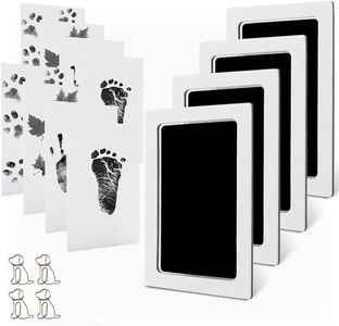 LH-Baby Footprint Handprint Pet Paw Print Kit Medium Size with 4 Ink Pads and 8 Imprint Cards