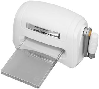 Die Cutting and Embossing Machine, Mini Manual Die Cut Machine Portable Card Making and Scrapbooking Supplies Tools with Backing Boards for Crafting and Scrapbooking