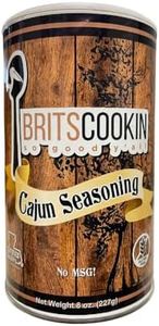 Britscookin - Cajun Seasoning 8 oz, Pack of 1