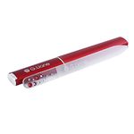 G.Liane Crystal Nail File with Genuine Qualified Crystals Professional Nail File in Case Manicure Pedicure Kit for Natural Nails Acrylic Nails Gels Nails Manicure Tools (Red Bubble)