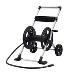 Liberty Garden 304 Explorer Two Wheel Hose Reel Cart, Aluminum, Holds 250-feet of 5/8" Hose