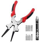 WWZMDiB 8 Inch Welding Pliers, Anti-Rust MIG Welding Pliers for Professional Welding Ergonomic Grip Reliable and Durable