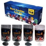 YHAspace 7 Pounds Rock Tumbler Grit Kit - Rock Polishing Grit Media Rock Tumbler Refill Grit Media Kit Rock Tumbler Grit Refill Kit