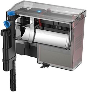 SunSun CBG-800 Filtro de Acuario Externo Colgante 800 l/h lámpara UVC 5 W integrada para acuarios de hasta 190 l, filtrado multietapa