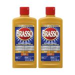 Brasso Multi-purpose Metal Polish 8 Ounce (Pack of 2)