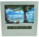 9999 Day Retirement Countdown Clock with Large Display Digital Timer & a 4x6 Picture Frame, Fun Gifts for Men or Women Change Photo & Count Down to Vacation Wedding Christmas Halloween holiday