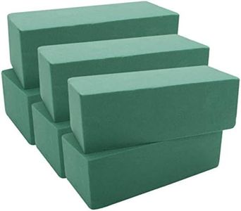 TIED RIBBONS Artificial Flower Foam Brick (Green, Set of 6) ,Artificial Flora