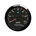 ELING Waterproof GPS Speedometer 125km/h for Snowmobile Motorcycle ATV UTV 85MM Dimension 12V 24V