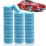 30Pcs Screenwash Tablets, Screen Wash Tablets, Screenwash, Screen Wash for Cars, Car Screenwash, Windscreen Washer Tablets, Concentrated Solid Screenwash Tablets, Wiper Cleaning Tablets for Car Window