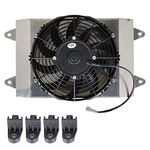 labwork Radiator Cooling Fan Replacement for 1XD-E2405-00-00 Replacement for Yamaha Viking 700 YXM700