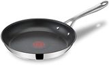 Tefal Jamie Oliver Cook's Direct 24cm Pancake Frying Pan, Non-Stick Titanium Coating, Thermo-Signal™ Heat Indicator, Induction Compatible, Oven Safe, 10-Year Guarantee, E3040444